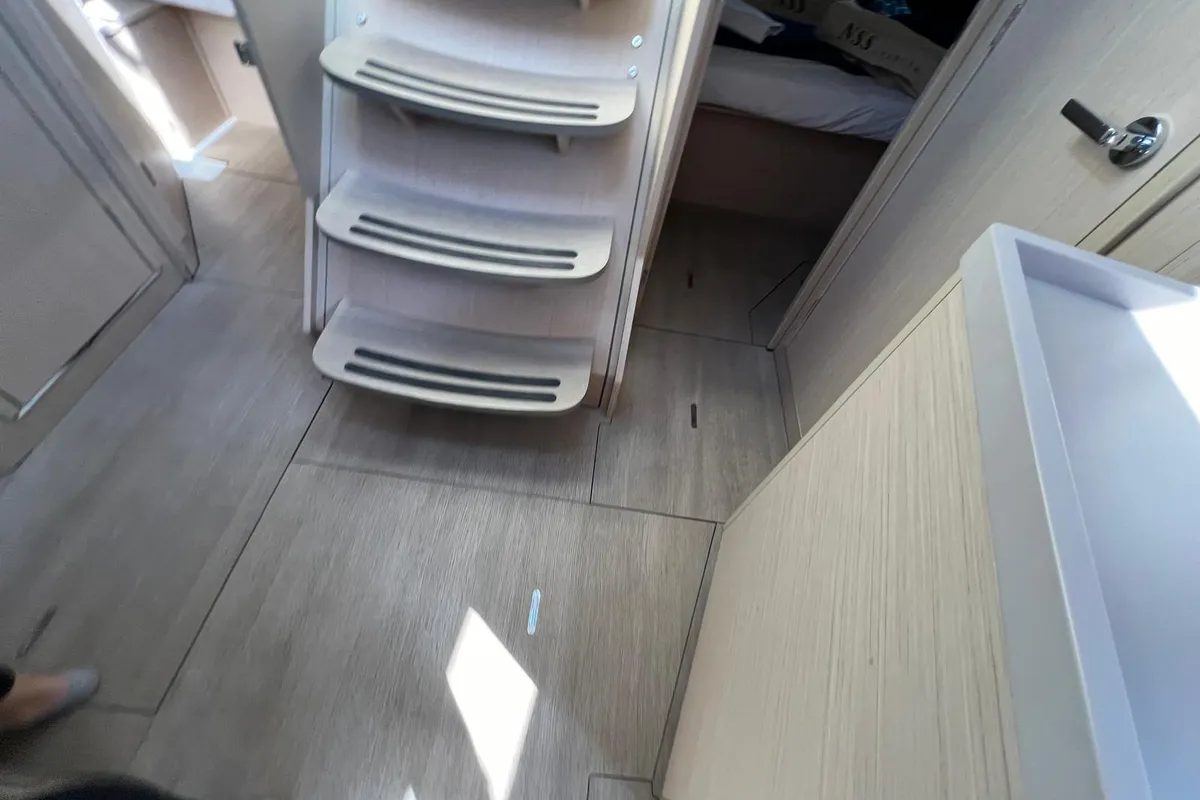 Orione, a Beneteau Oceanis 46.1 sailboat at Rosignano Solvay, Italy