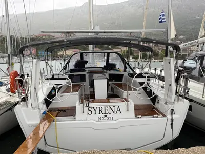Sirena, a Dufour 41 sailboat at Municipal Unit of Palairos, Greece