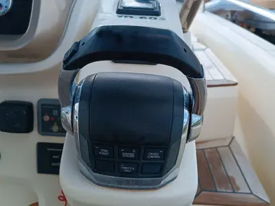 Invictus, a Invictus GT280 motorboat at Olbia, Italy