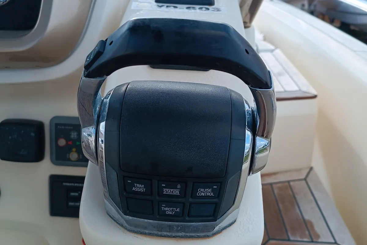 Invictus, a Invictus GT280 motorboat at Olbia, Italy