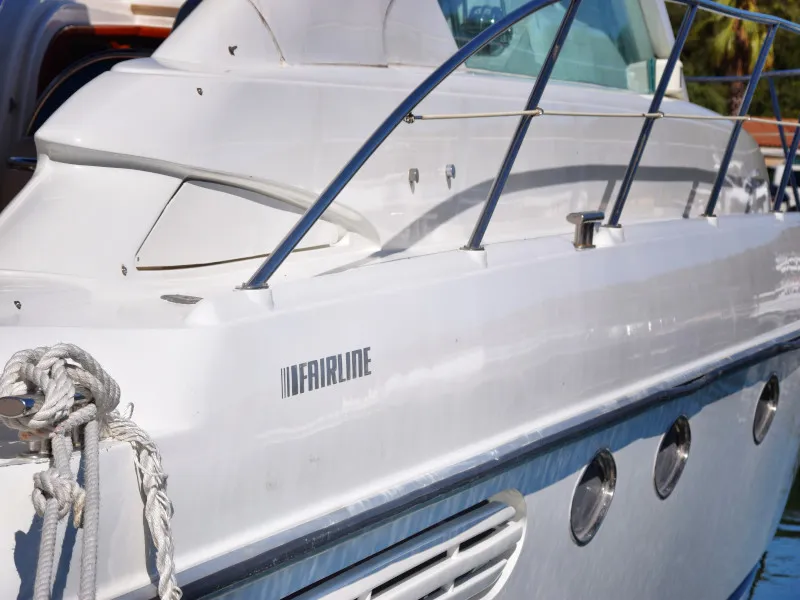 H.I.T., a Fairline Boats Fairlane Targa 48 motorboat at Primošten, Croatia