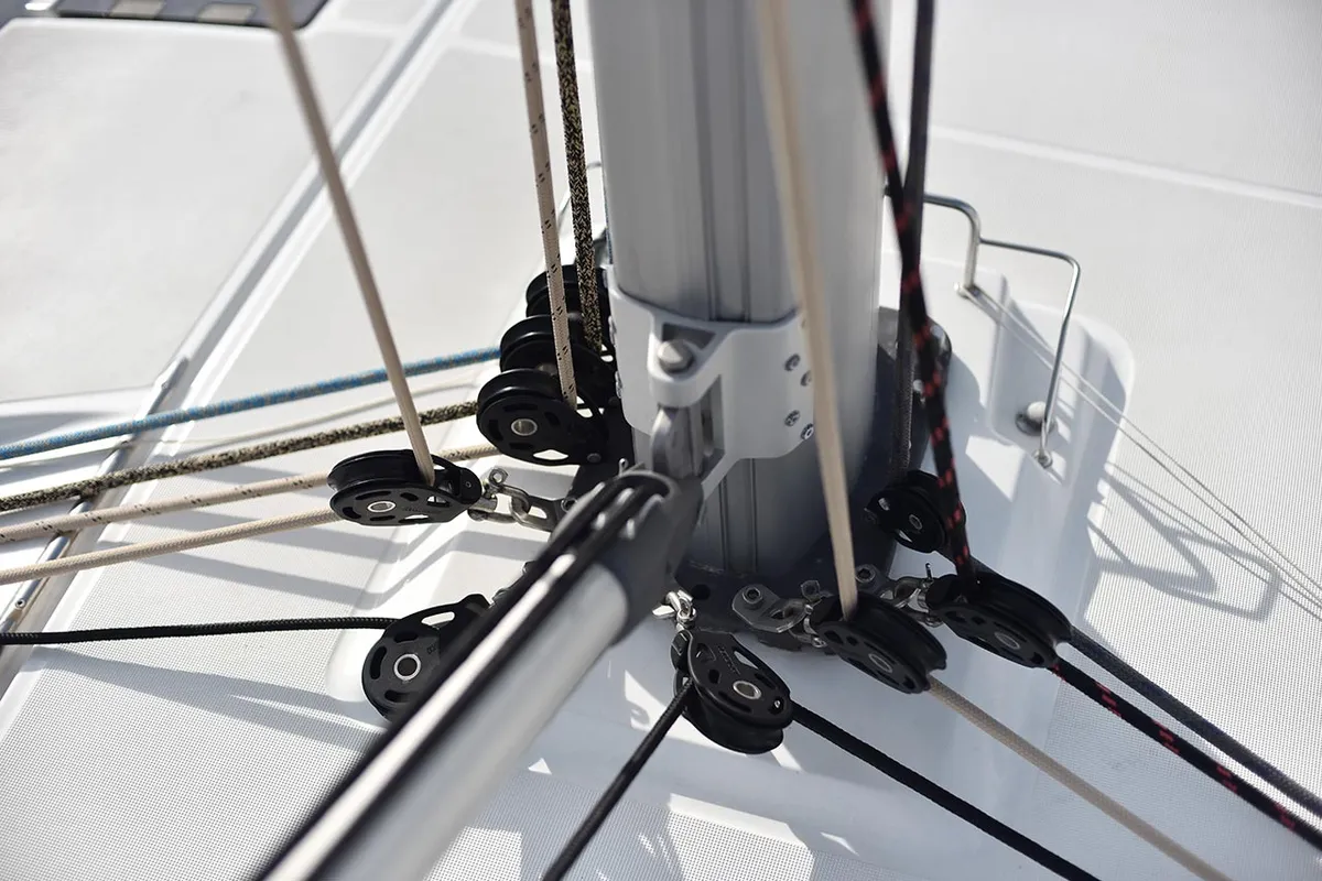Mary-Lu, a Jeanneau 54 sailboat at Grad Trogir, Croatia