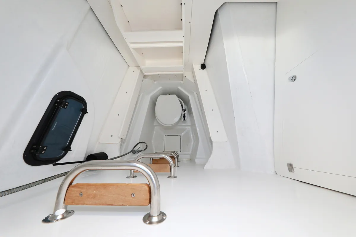 Cabin on Hubble, a Bali 4.2 catamaran at Grad Biograd na Moru, Croatia