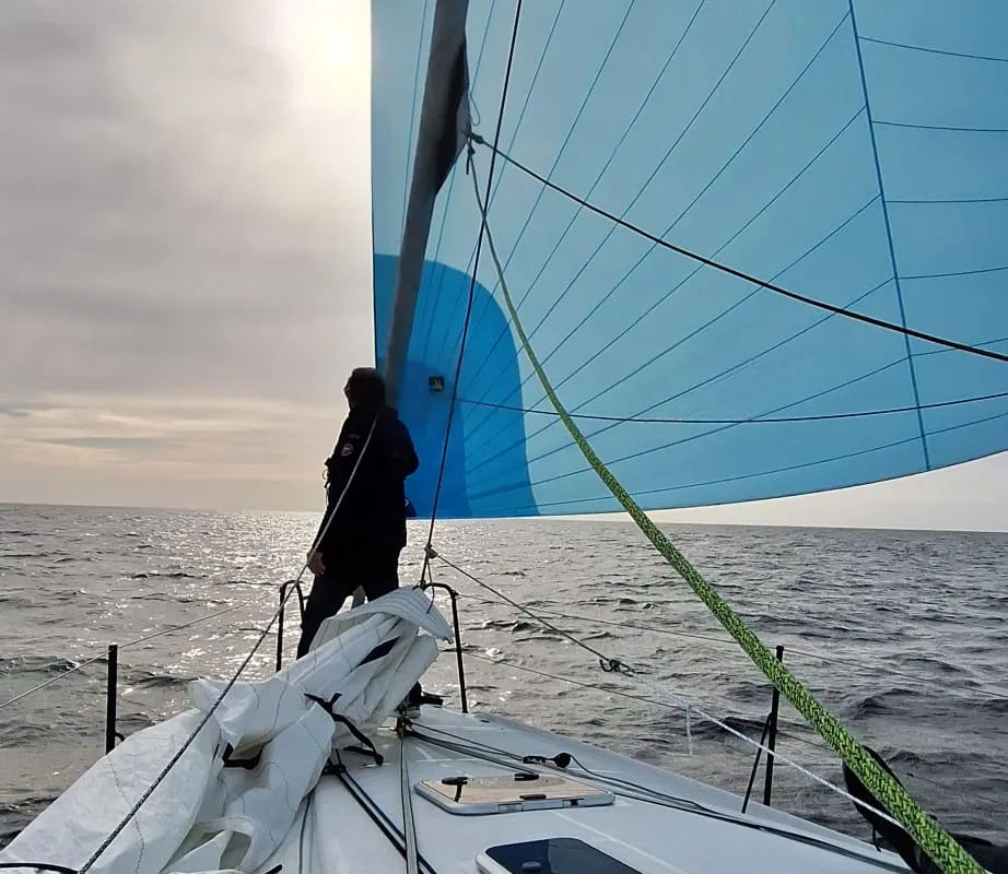 Exterior view of Silver Wave, a Pogo 36 sailboat at La Trinité-sur-Mer, France