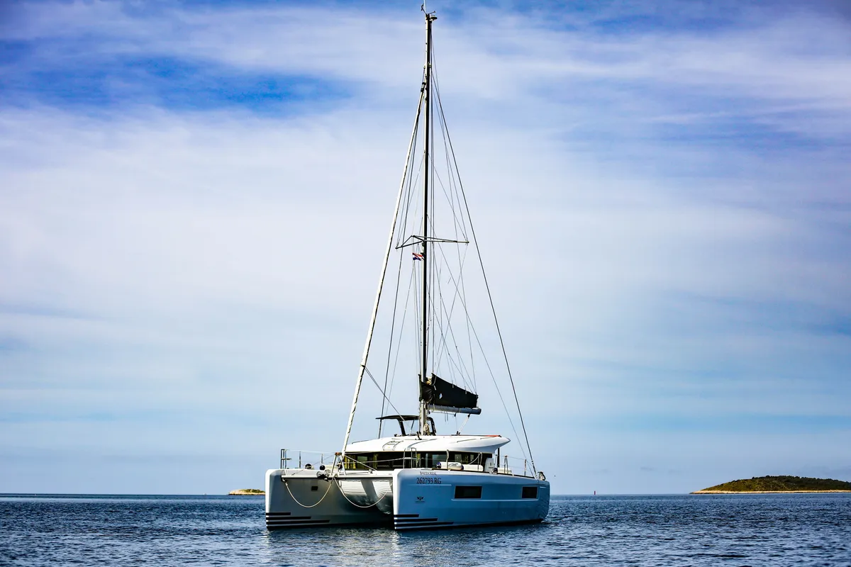 Bahia Real, a Lagoon 40 catamaran at Primošten, Croatia