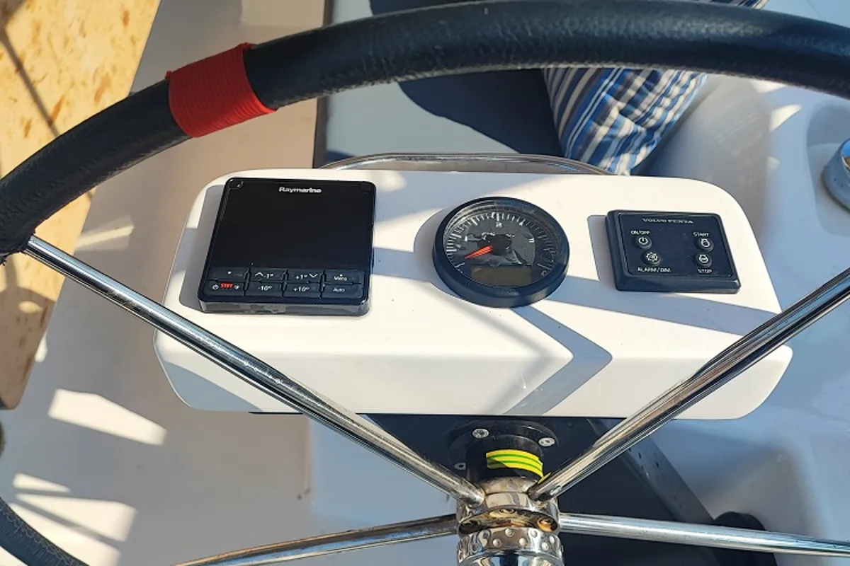 La Luz, a Dufour 390 sailboat at Fethiye, Turkey