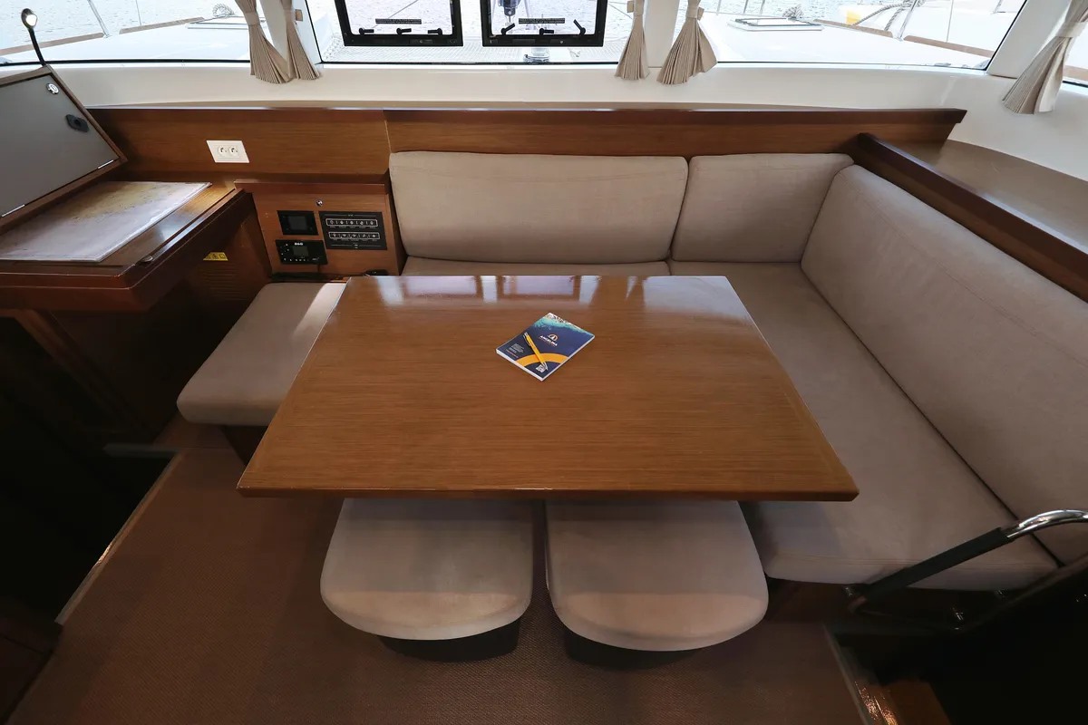 Head on Venus, a Lagoon 40 catamaran at Grad Biograd na Moru, Croatia