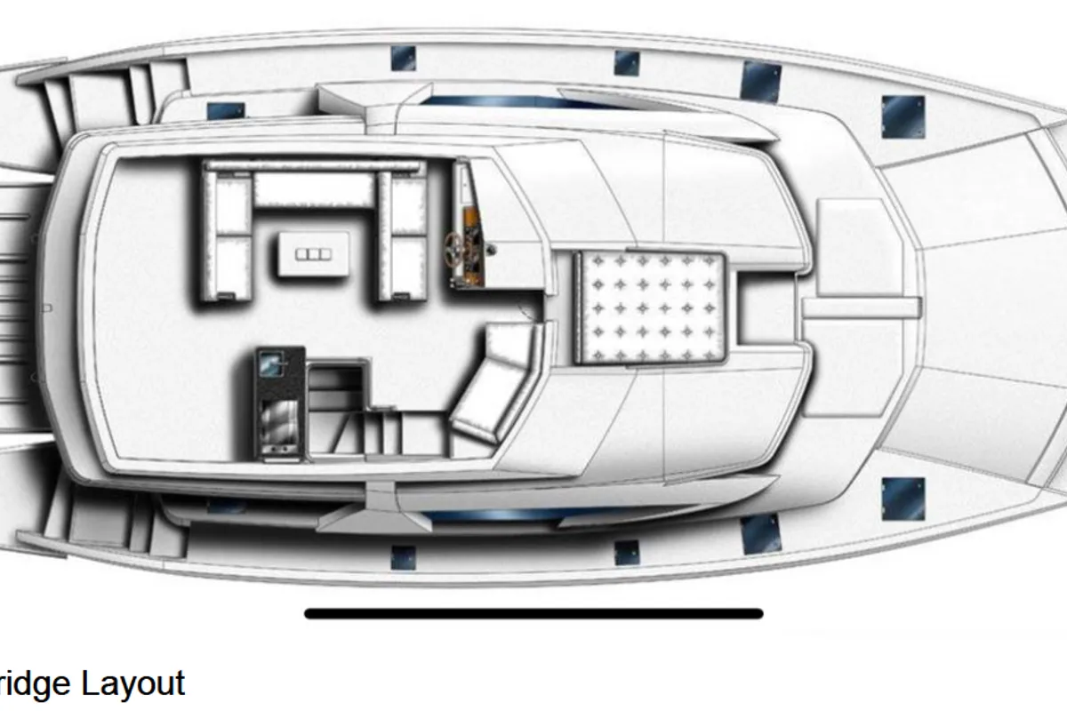 Galley of Paradise Sea, a Leopard 51 PC catamaran at Ellomenos, Greece