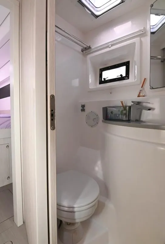 Paradise Sea, a Leopard 51 PC catamaran at Ellomenos, Greece