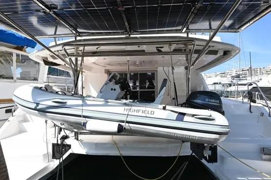 Paradise Sea, a Leopard 51 PC catamaran at Ellomenos, Greece