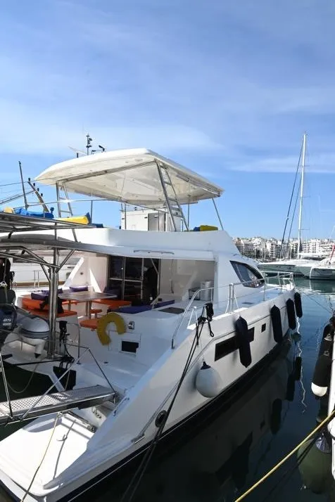 Paradise Sea, a Leopard 51 PC catamaran at Ellomenos, Greece