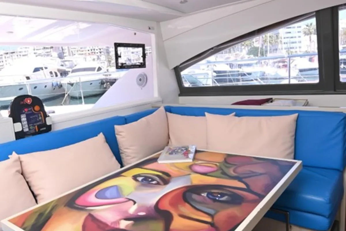 Paradise Sea, a Leopard 51 PC catamaran at Ellomenos, Greece