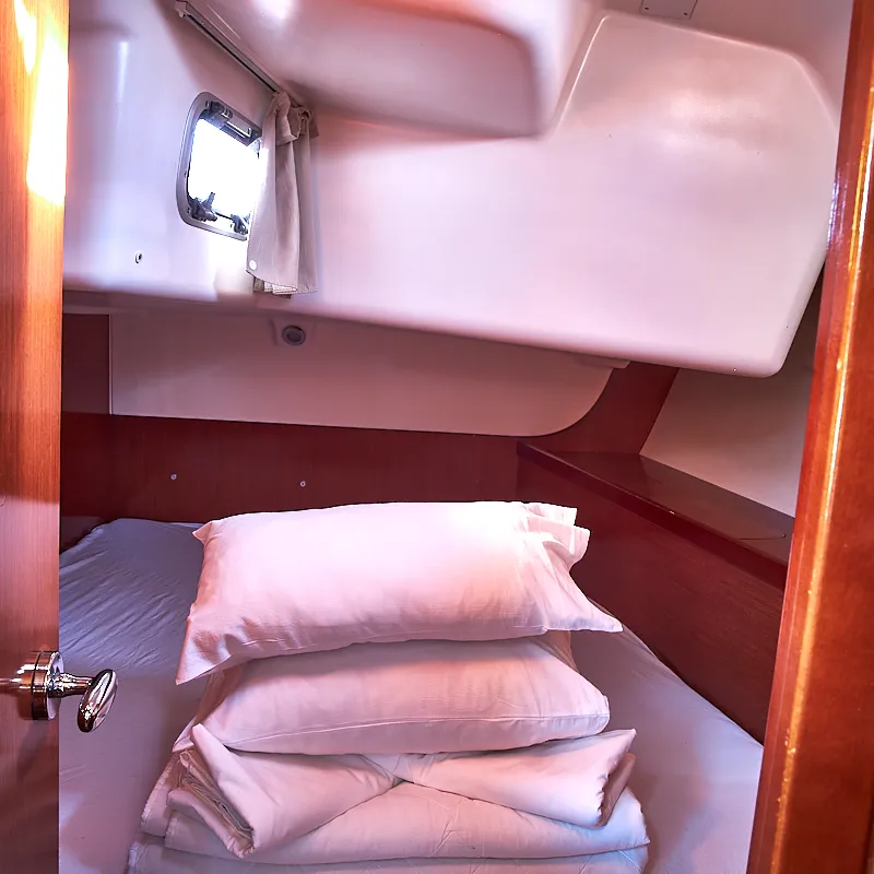 Miha, a Beneteau Oceanis 46 sailboat at Grad Biograd na Moru, Croatia