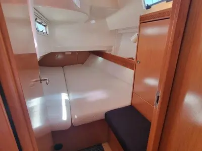 Cabin on Eleven, a Bavaria 36 Cruiser sailboat at Izola / Isola, Slovenia