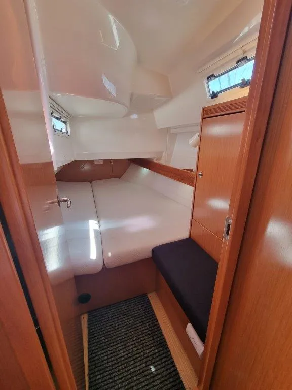 Cabin on Eleven, a Bavaria 36 Cruiser sailboat at Izola / Isola, Slovenia