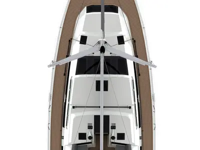 Dufour 470 - 4 + 1 cab., a sailboat at Paraty, Brazil