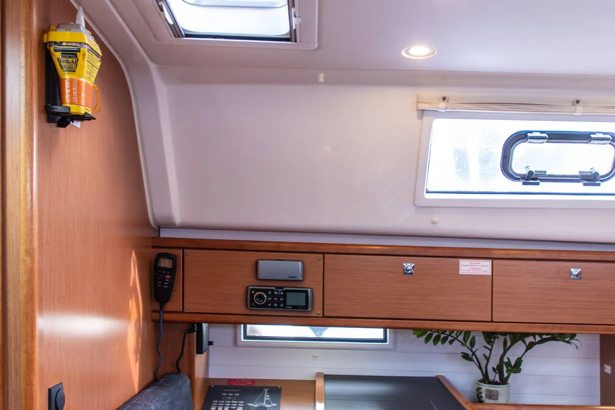 Philoctetes, a Bavaria Cruiser 51 sailboat at Athens, Greece