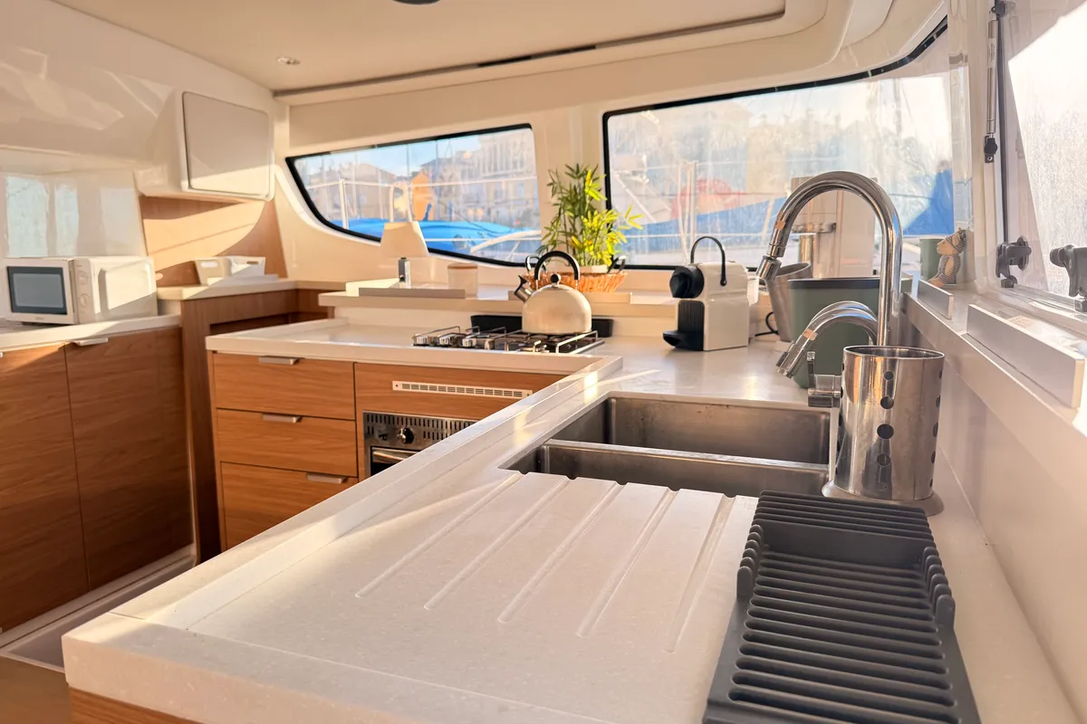 KISS REVE, a Bali 4.4 catamaran at Alboraia, Spain