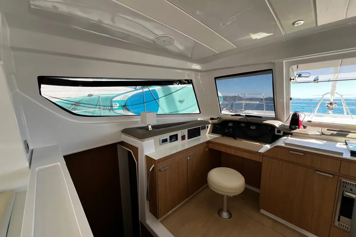 Kos 40, a Bali Catspace catamaran at Preveza, Greece