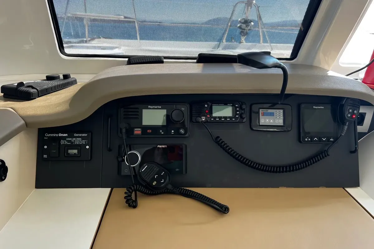 Kos 40, a Bali Catspace catamaran at Preveza, Greece