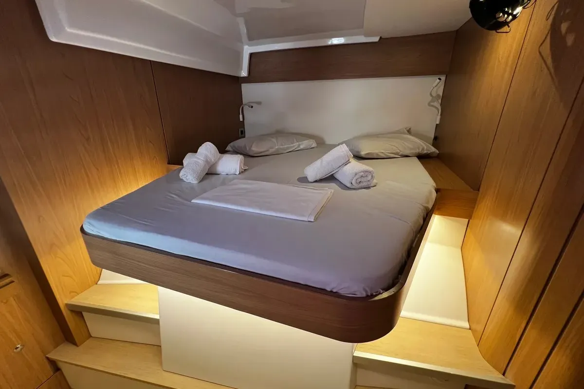 Kos 40, a Bali Catspace catamaran at Preveza, Greece