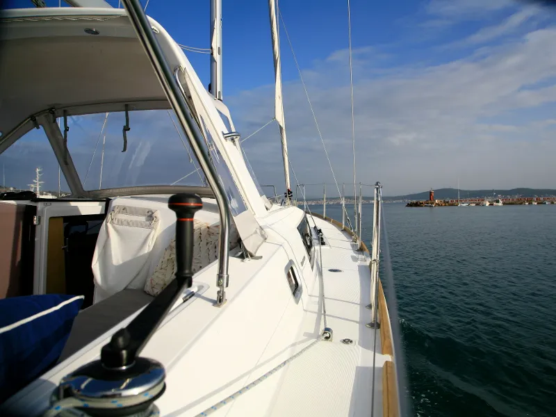 ADA, a Beneteau Oceanis 38 sailboat at Marmaris, Turkey