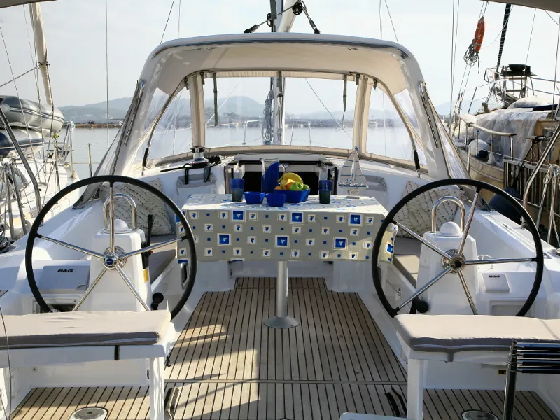 ADA, a Beneteau Oceanis 38 sailboat at Marmaris, Turkey