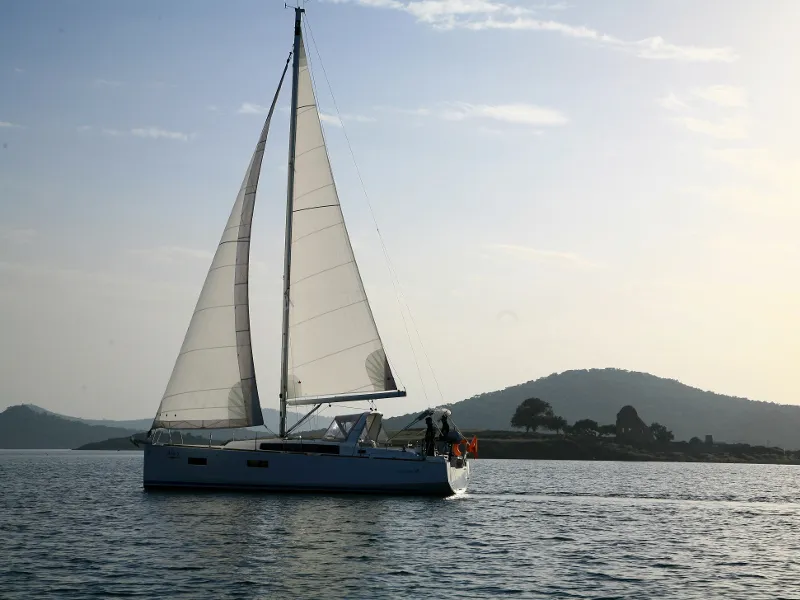 ADA, a Beneteau Oceanis 38 sailboat at Marmaris, Turkey