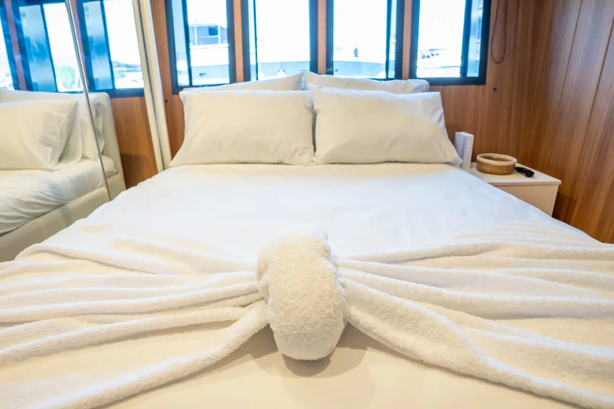 Cabin on My Almila, a Gulet Motoryacht motor yacht at Marmaris, Turkey