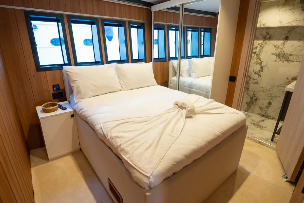 Cabin on My Almila, a Gulet Motoryacht motor yacht at Marmaris, Turkey