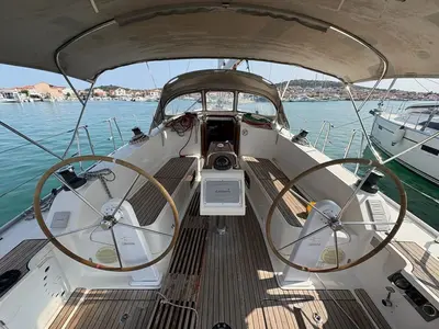 Jaleo, a Bavaria Cruiser 41 sailboat at Palma de Mallorca, Spain