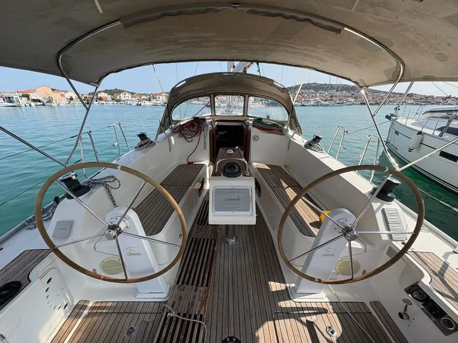 Jaleo, a Bavaria Cruiser 41 sailboat at Palma de Mallorca, Spain