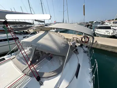 Jaleo, a Bavaria Cruiser 41 sailboat at Palma de Mallorca, Spain