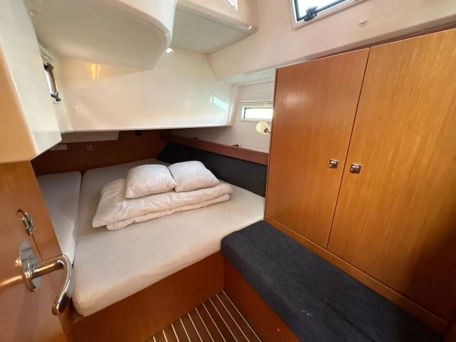 Jaleo, a Bavaria Cruiser 41 sailboat at Palma de Mallorca, Spain