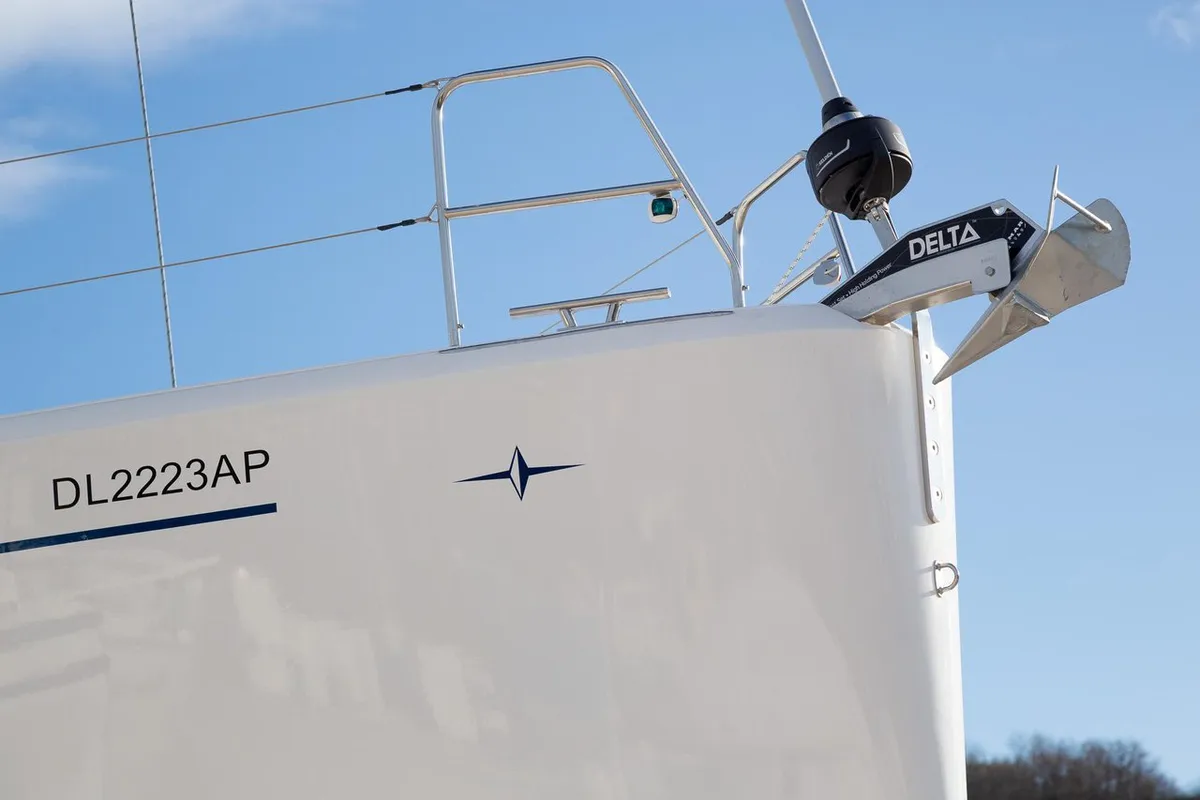 Tatyana, a Bavaria C42 sailboat at Pirovac, Croatia