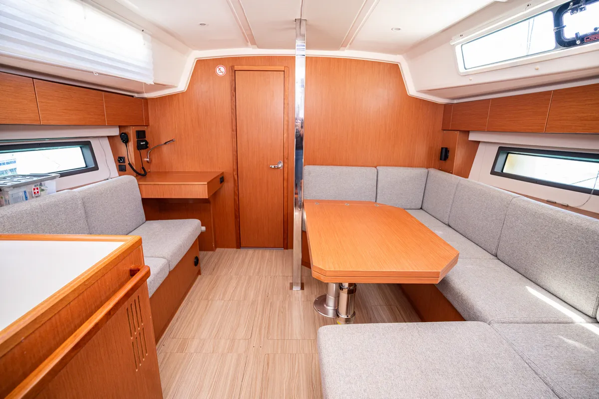 Tatyana, a Bavaria C42 sailboat at Pirovac, Croatia