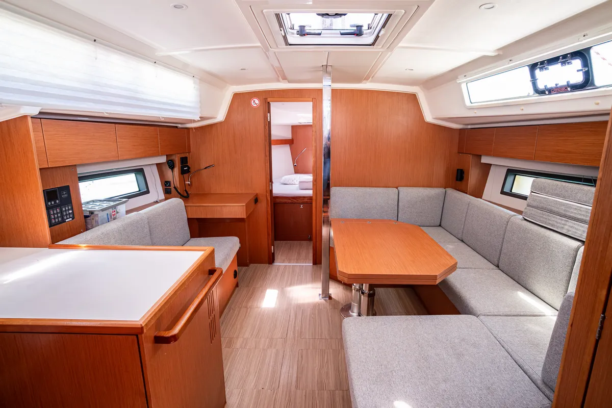Tatyana, a Bavaria C42 sailboat at Pirovac, Croatia