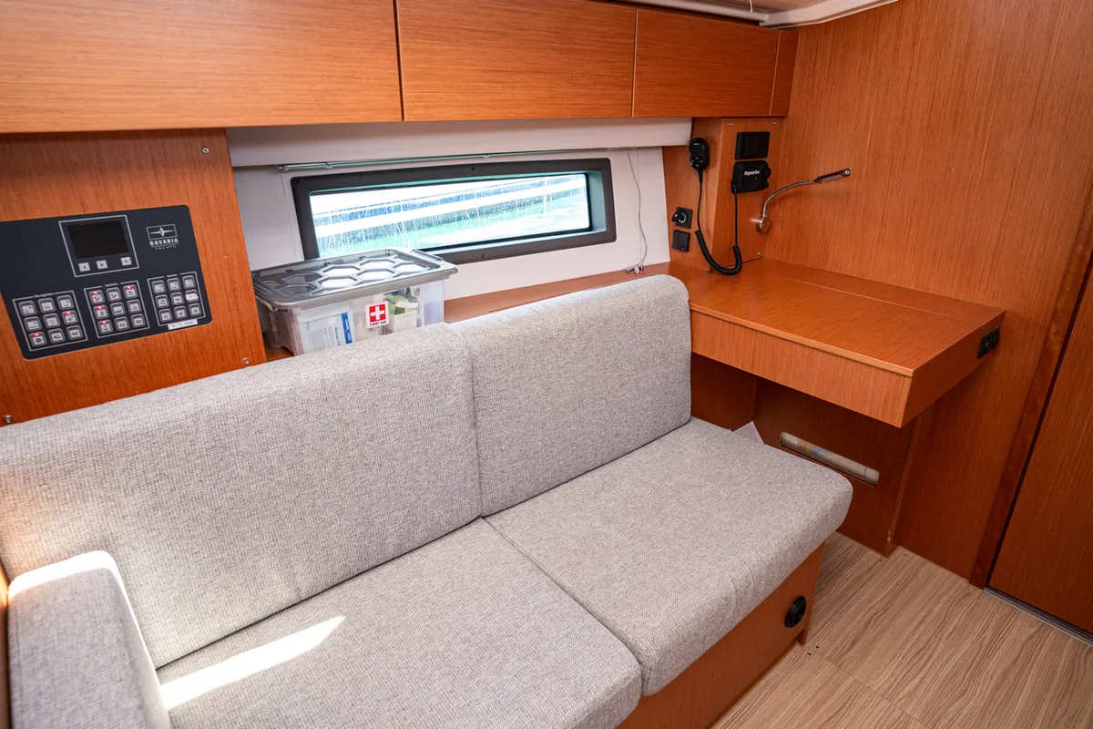 Tatyana, a Bavaria C42 sailboat at Pirovac, Croatia