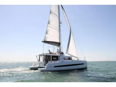 Exterior view of Linda, a Bali 4.3 catamaran at Plan-d'Aups-Sainte-Baume, France