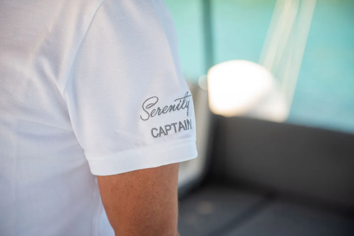 Serenity I, a Lagoon 52F catamaran at Grad Kaštela, Croatia