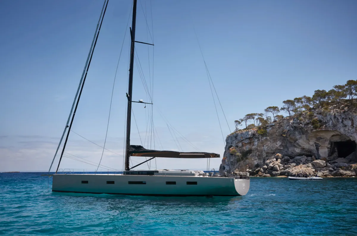Nadamas, a YYachts Y8 sailboat at Piraeus, Greece