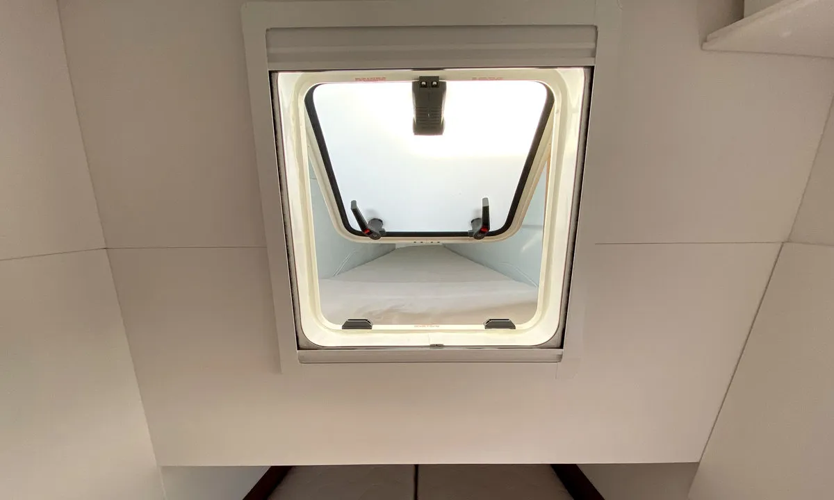Cabin on Sunrise, a Lagoon 40 catamaran at Palma de Mallorca, Spain