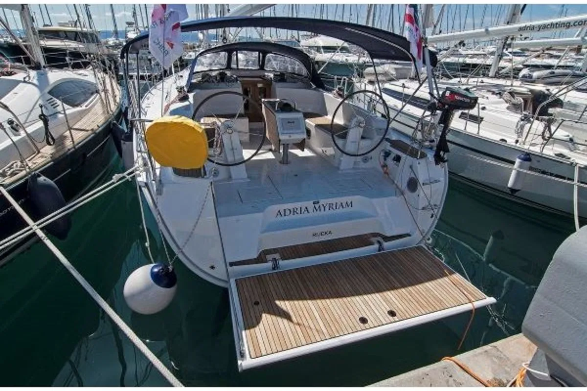 Adria Myriam, a Bavaria Cruiser 46 sailboat at Split, Croatia