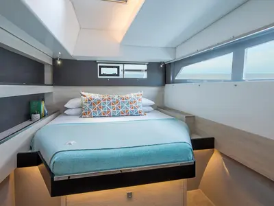 Cabin on Moorings 5000-5 Club, a Leopard 50 catamaran at Road Town, British Virgin Islands