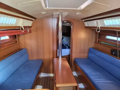 Talisman, a Dufour 325 GL sailboat at Ajaccio, France
