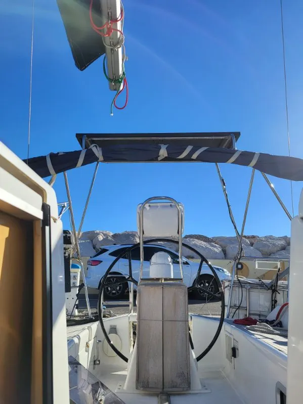 Talisman, a Dufour 325 GL sailboat at Ajaccio, France