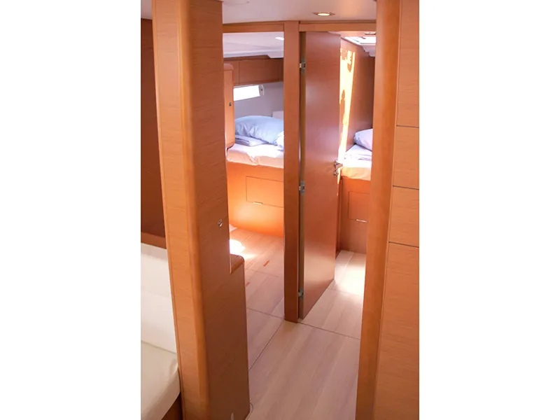 Achilles, a Jeanneau Sun Odyssey 509 sailboat at Lavreotiki Municipal Unit, Greece