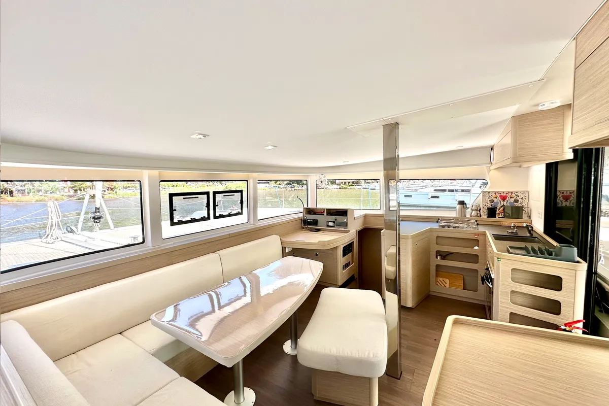 Cabin on Lagoon 42, a catamaran at Marmaris, Turkey