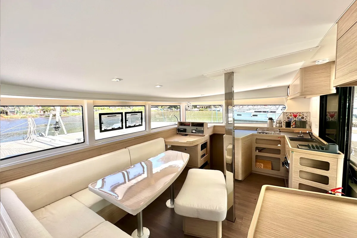 Lagoon 42, a catamaran at Marmaris, Turkey