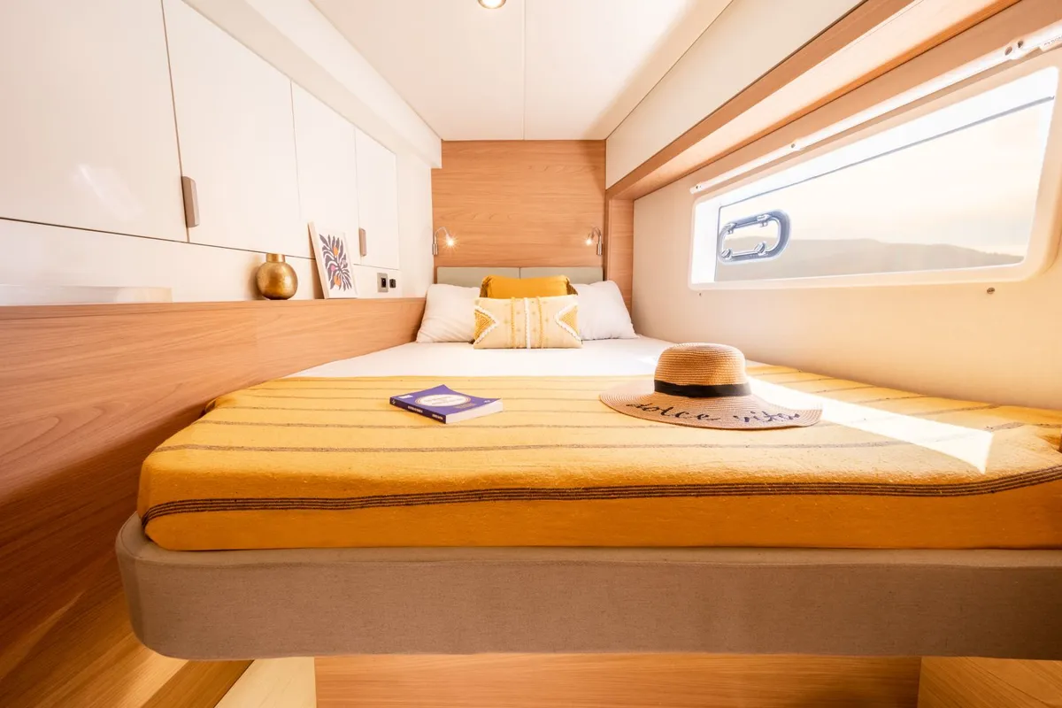 Premium +, a Bali 4.2 catamaran at Saint-Mandrier-sur-Mer, France
